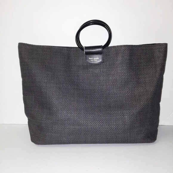 kate spade Handbags - Kate Spade Large Woven Tote Bag